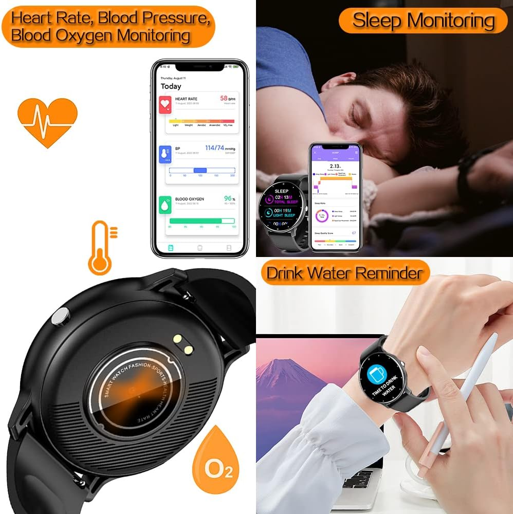 Slim Smart Watch Women Men Ful - Smartwatch Slim Watches For Men incelemesi ve fiyatı