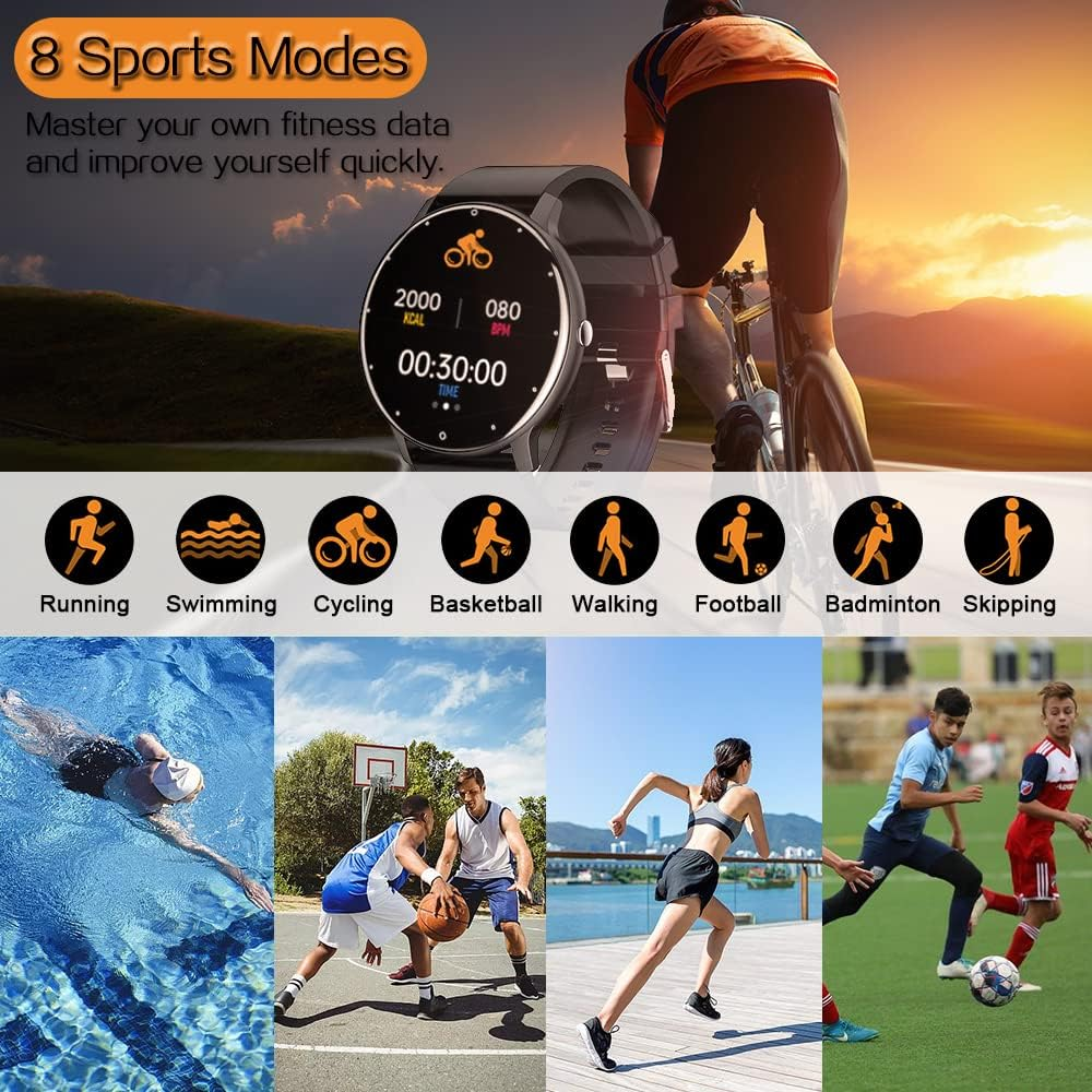 Slim Smart Watch Women Men Ful - Smartwatch Slim Watches For Men incelemesi ve fiyatı