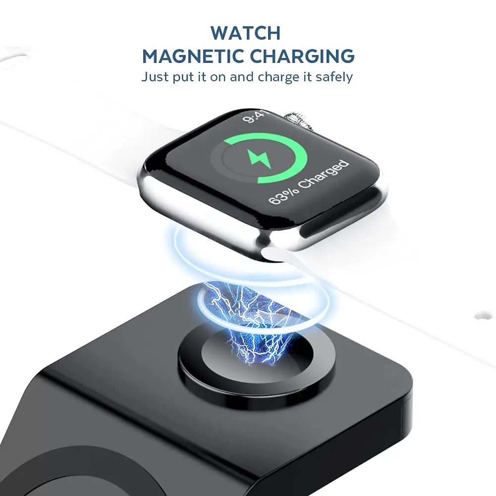 3 In 1 Wireless Charger Stand  - Iwatch Smartwatch incelemesi ve fiyatı