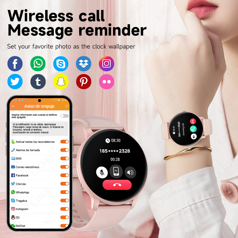 2025 New Smart Watch Women Men - Smartwatch Ladies Watches For Women incelemesi ve fiyatı