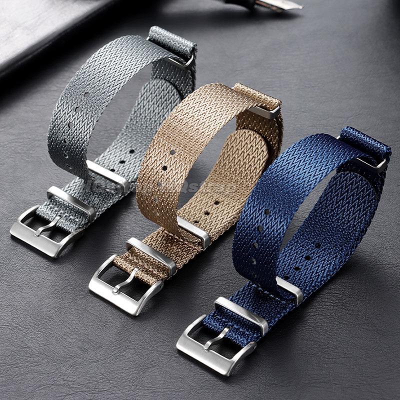 Canvas Nylon Watch Band 18mm 2 - Omega Watches Smartwatch incelemesi ve fiyatı