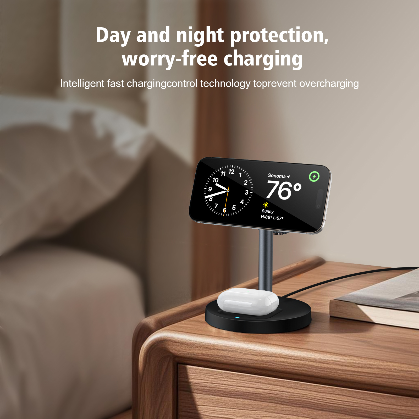 15W Fast Wireless Charger Stan - Iwatch Smartwatch incelemesi ve fiyatı