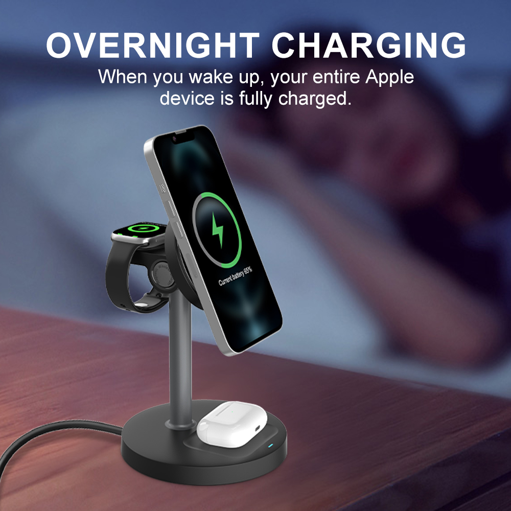 15W Fast Wireless Charger Stan - Iwatch Smartwatch incelemesi ve fiyatı