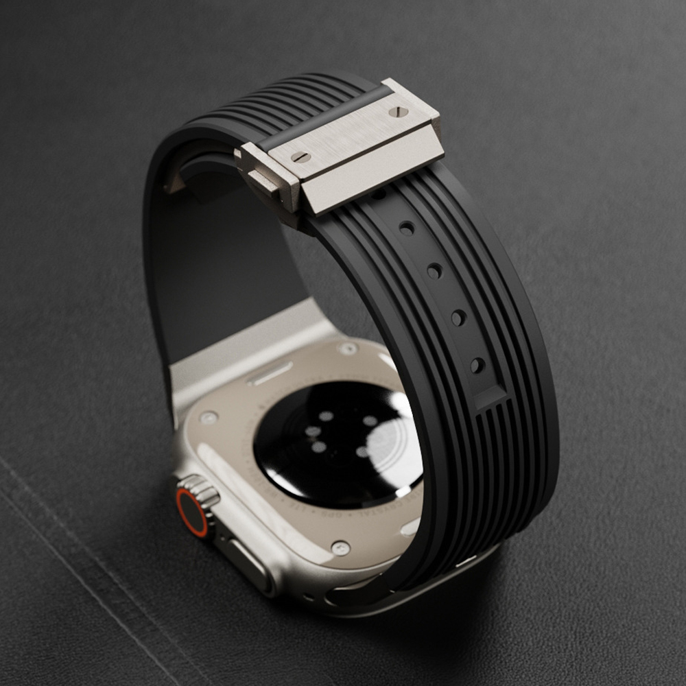 Silicone Strap for Apple watch - Smartwatch Slim Watches For Men incelemesi ve fiyatı