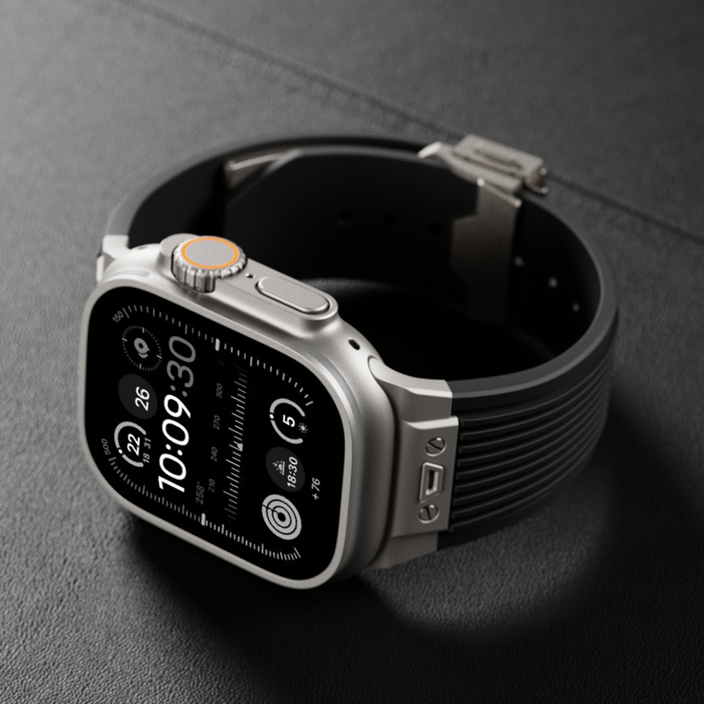 Silicone Strap for Apple watch - Smartwatch Slim Watches For Men incelemesi ve fiyatı