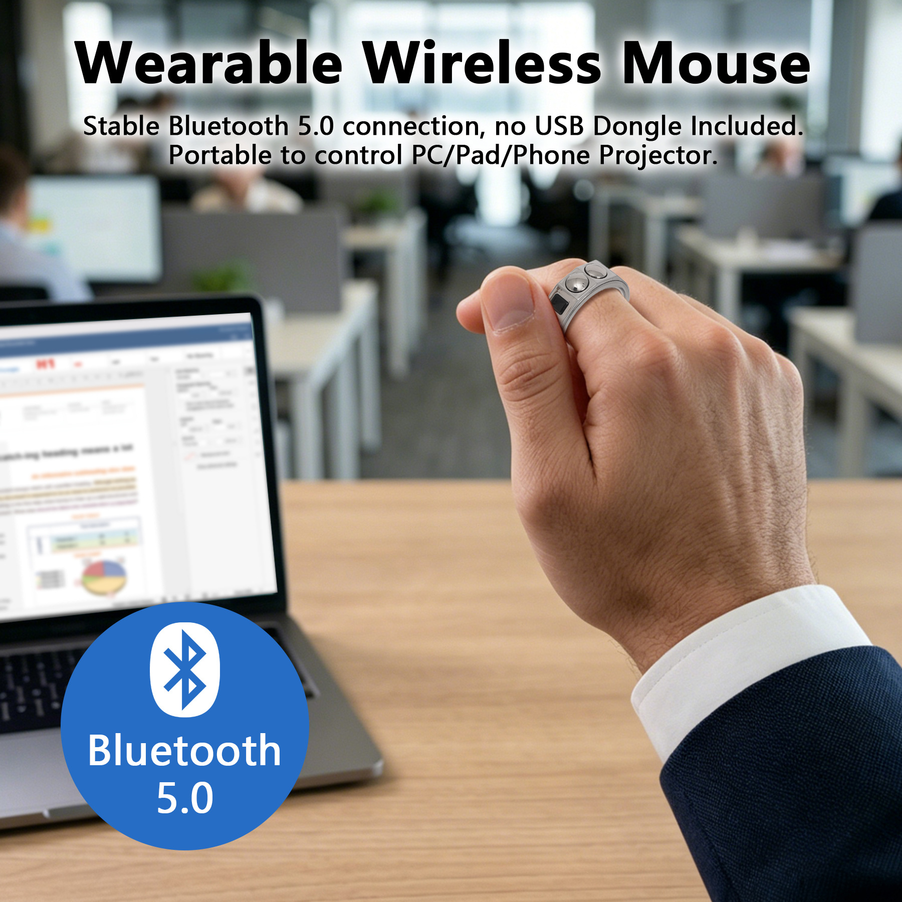 Smart mouse ring ring PPT demo - Watch Smartwatch incelemesi ve fiyatı