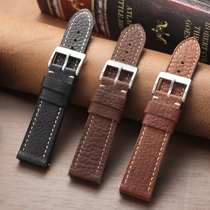 Cowhide Watch Band 20mm 22mm 2 - Omega Watches Smartwatch incelemesi ve fiyatı