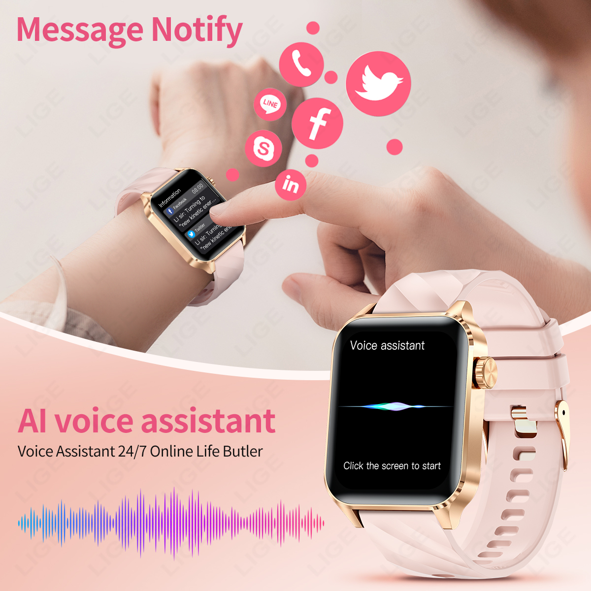 2025 New Women Smart Watch Men - Smartwatch Ladies Watches For Women incelemesi ve fiyatı