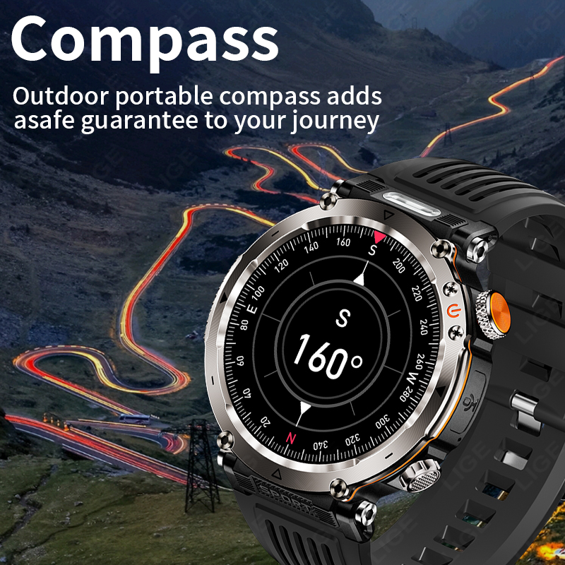 New Military Outdoor Smartwatc - Watch Smartwatch incelemesi ve fiyatı
