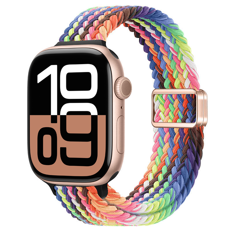 Slim Braided Straps For Apple  - Smartwatch Slim Watches For Men incelemesi ve fiyatı