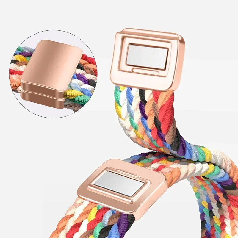 Slim Braided Straps For Apple  - Smartwatch Slim Watches For Men incelemesi ve fiyatı