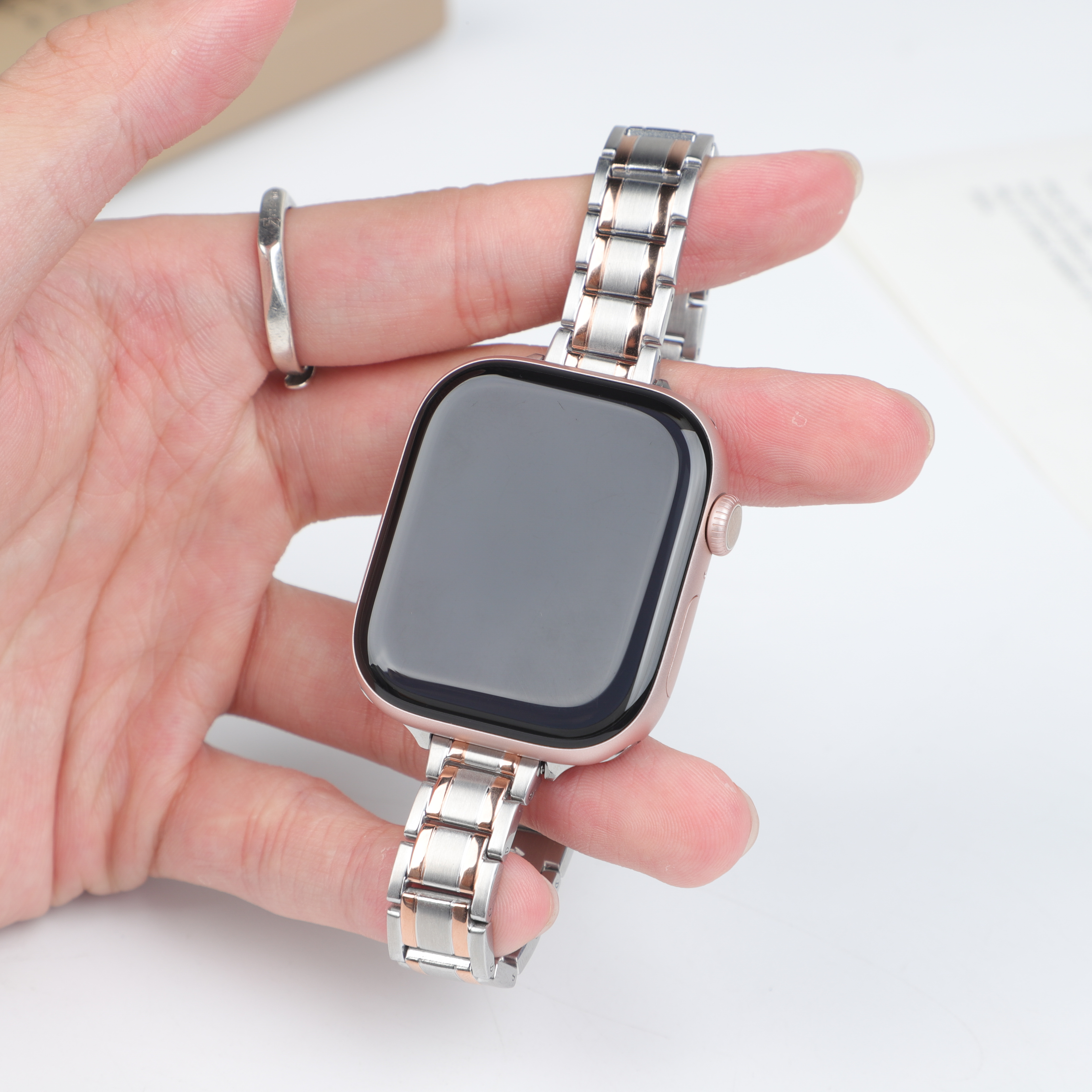Slim Stainless Steel for Apple - Smartwatch Slim Watches For Men incelemesi ve fiyatı