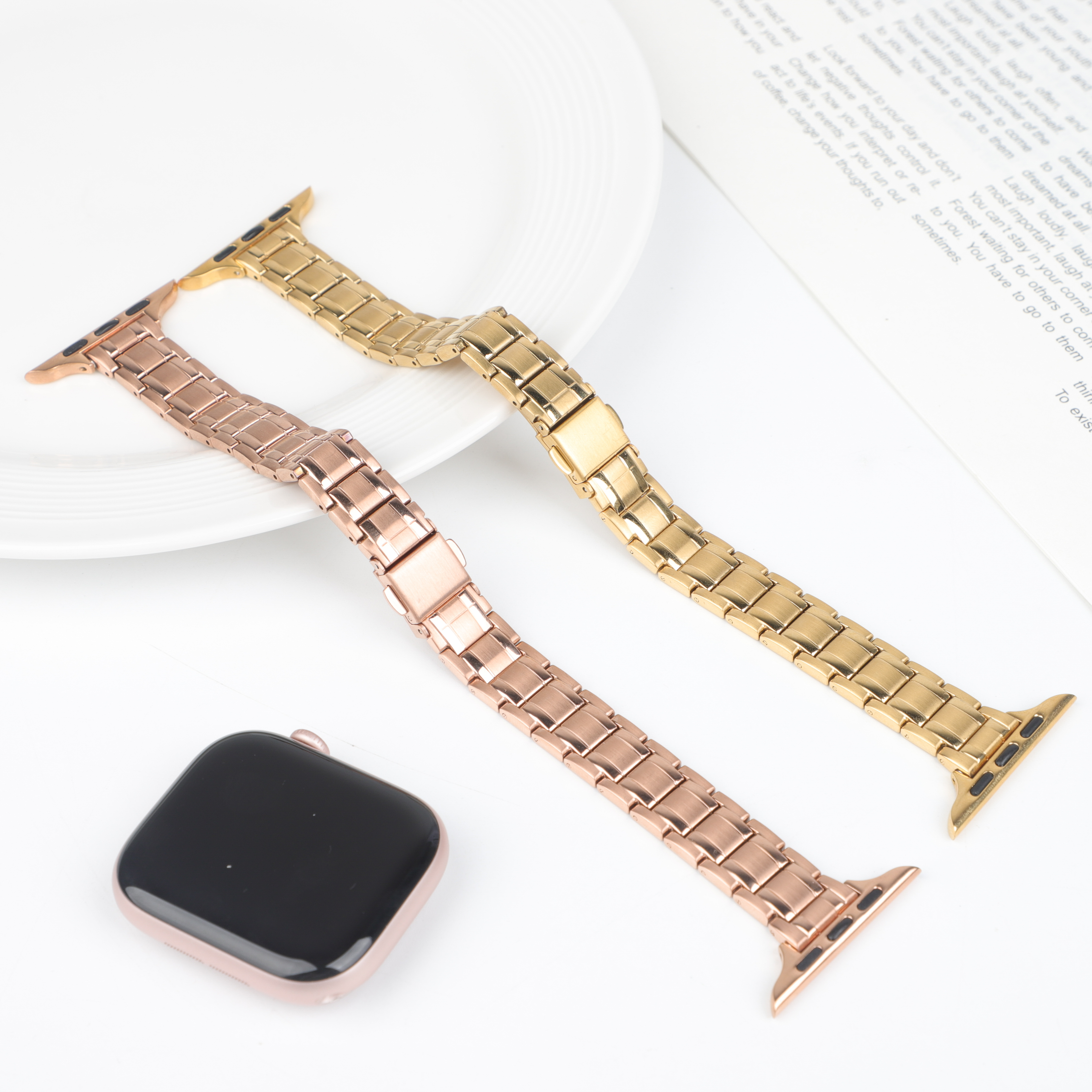 Slim Stainless Steel for Apple - Smartwatch Slim Watches For Men incelemesi ve fiyatı