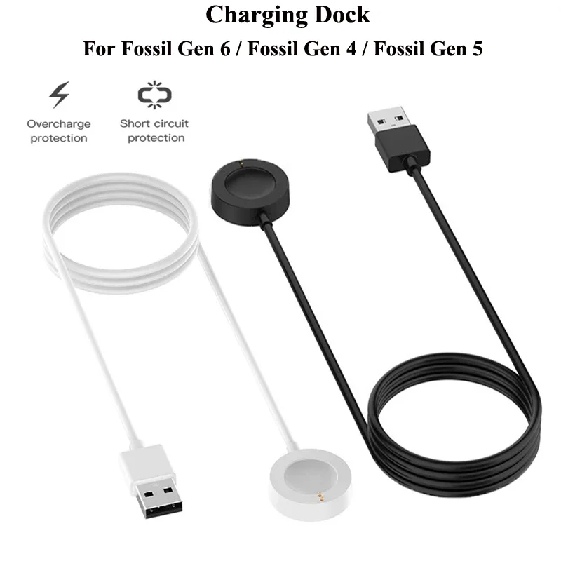 1M USB Magnetic Fast Charger D - Fossil Watches Smartwatch Gen 5 incelemesi ve fiyatı