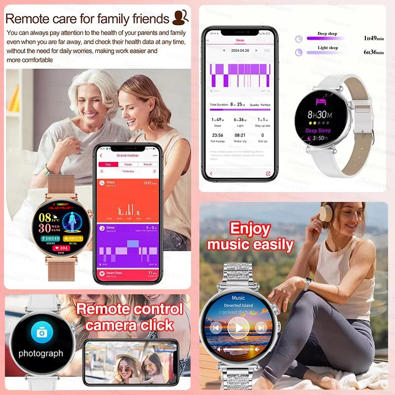 Smart Watch for Women Men PPG+ - Smartwatch Ladies Watches For Women incelemesi ve fiyatı