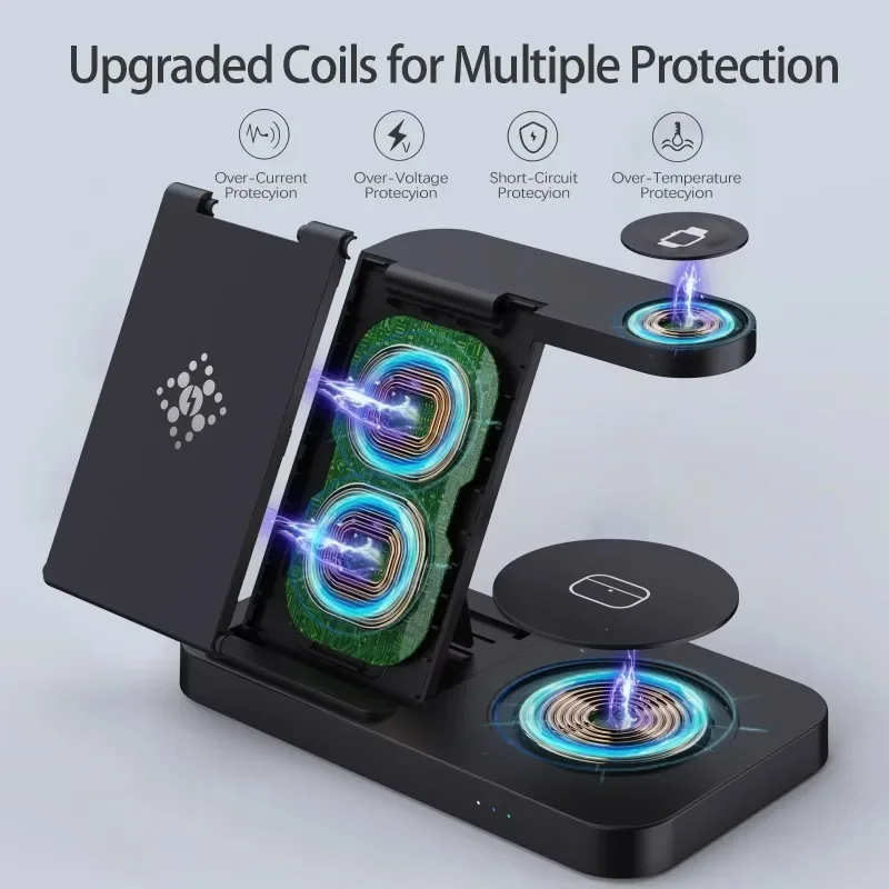 Travel 4 in 1 Wireless Charger - Iwatch Smartwatch incelemesi ve fiyatı