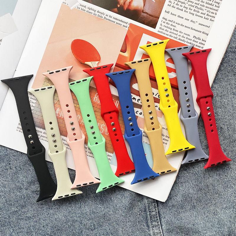 Slim Silicone strap for Apple  - Smartwatch Slim Watches For Men incelemesi ve fiyatı
