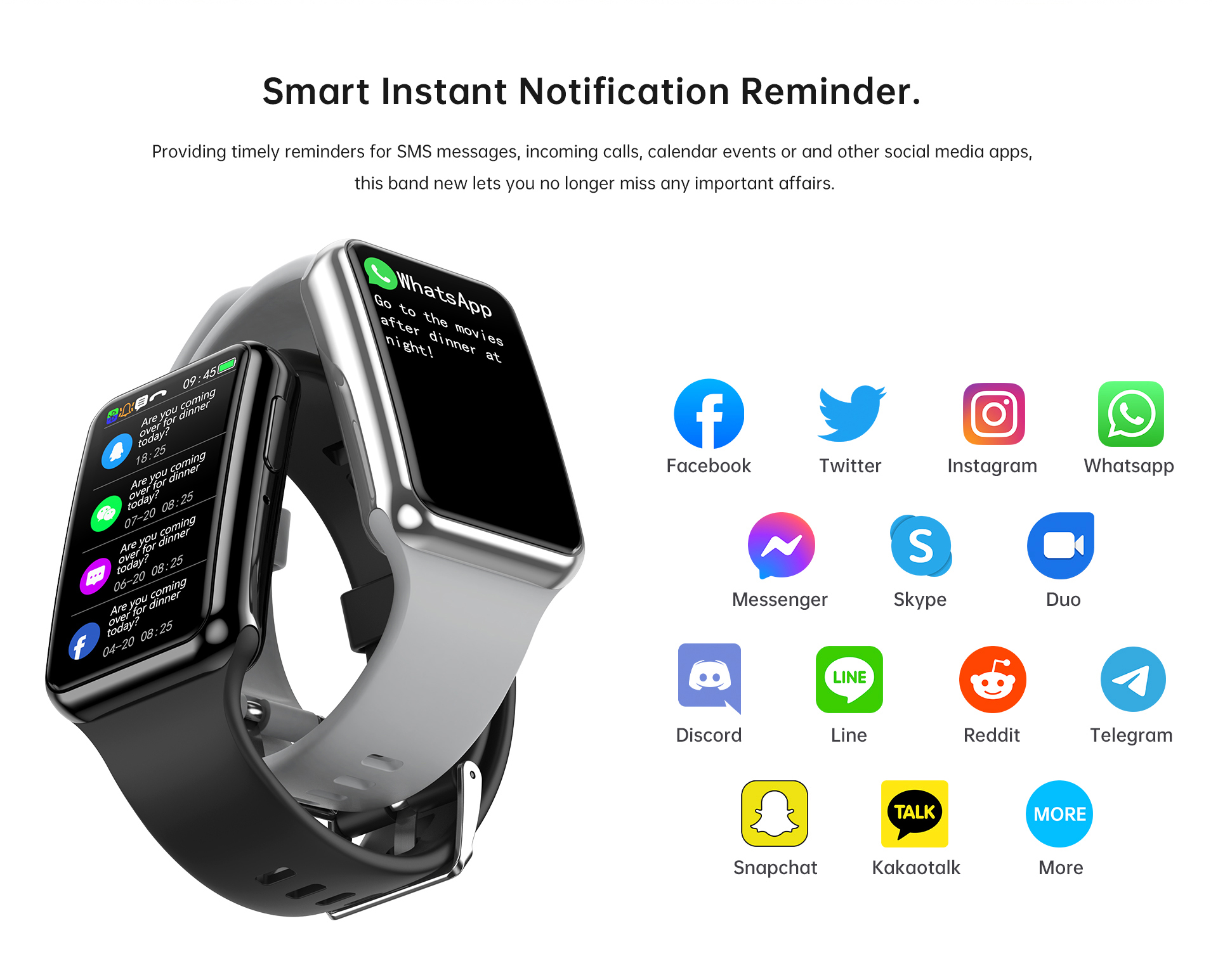 1.47 Inch BT Call Smart Band H - Watch Smartwatch incelemesi ve fiyatı