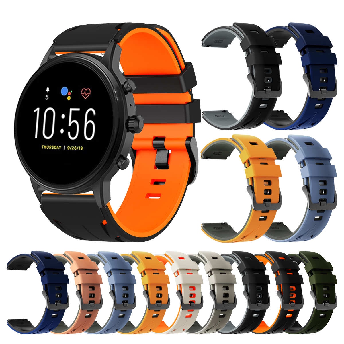 22mm Smart Watch Strap For Fos - Fossil Watches Smartwatch Gen 5 incelemesi ve fiyatı