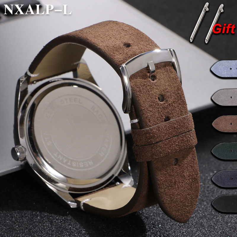 Soft Suede Genuine Leather Wat - Omega Watches Smartwatch incelemesi ve fiyatı