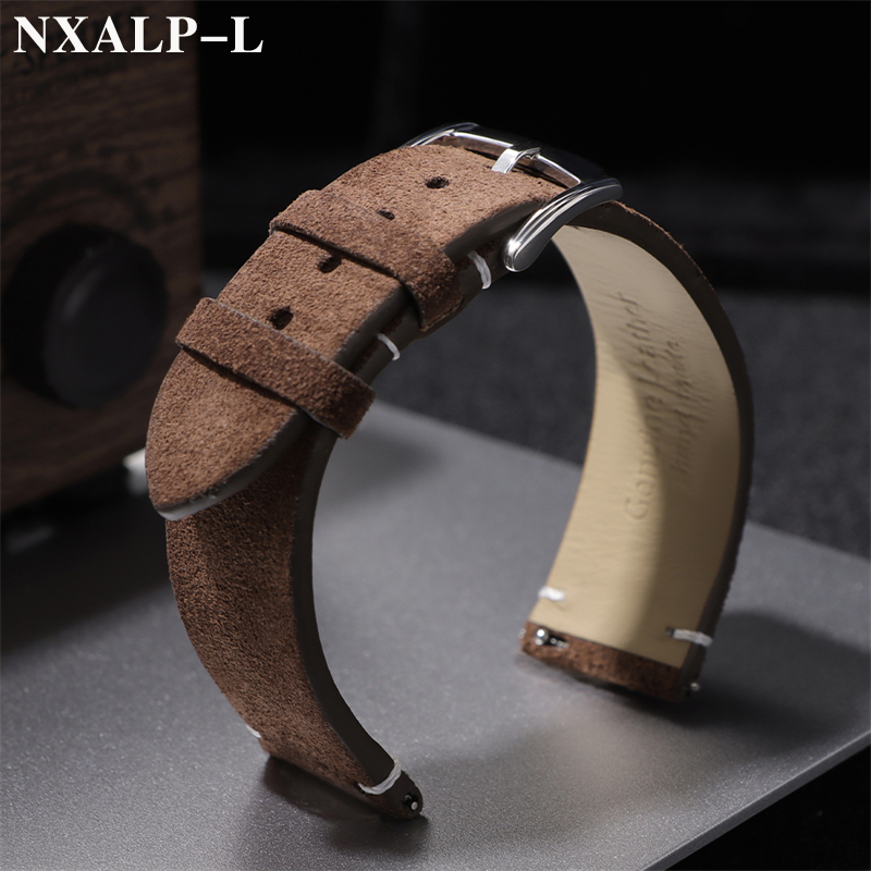 Soft Suede Genuine Leather Wat - Omega Watches Smartwatch incelemesi ve fiyatı