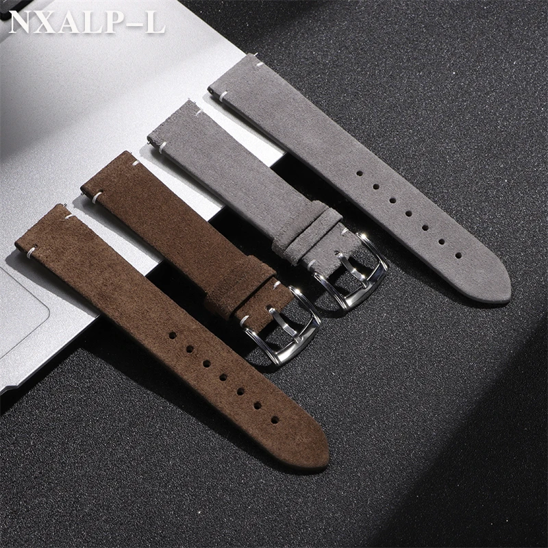 Soft Suede Genuine Leather Wat - Omega Watches Smartwatch incelemesi ve fiyatı