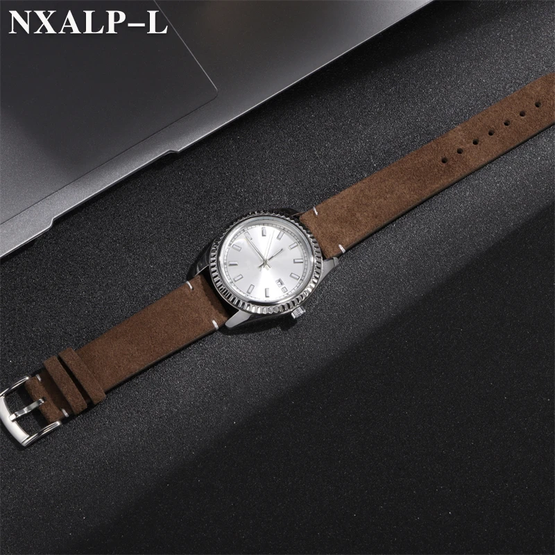 Soft Suede Genuine Leather Wat - Omega Watches Smartwatch incelemesi ve fiyatı