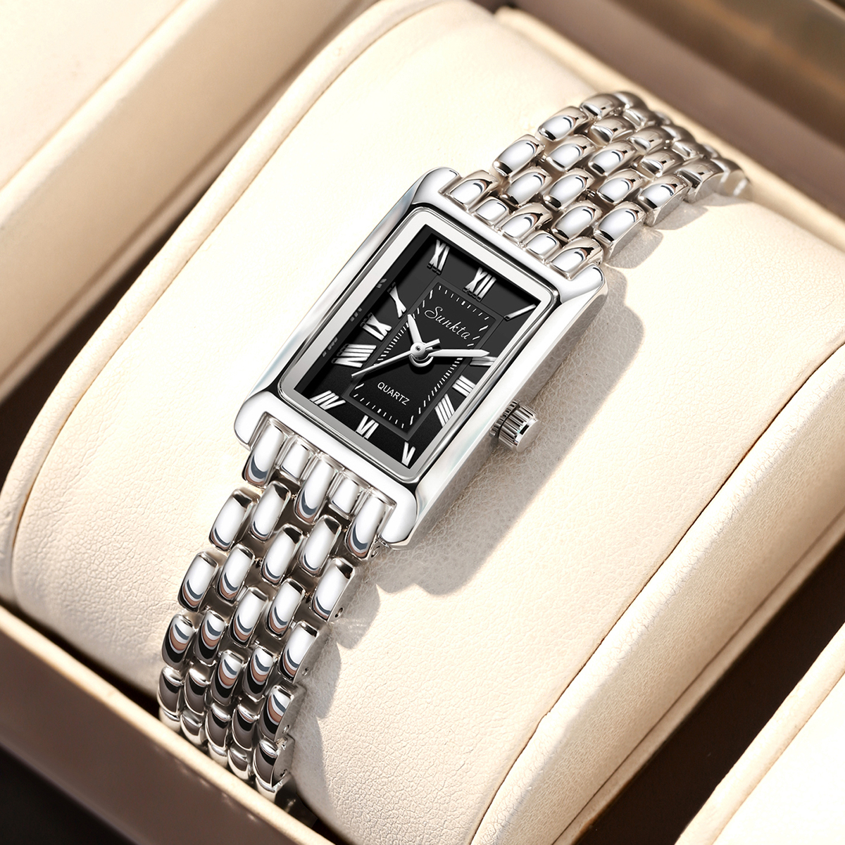 SUNKTA New Luxury Women Watche - Luxury Ceramic Watch incelemesi ve fiyatı