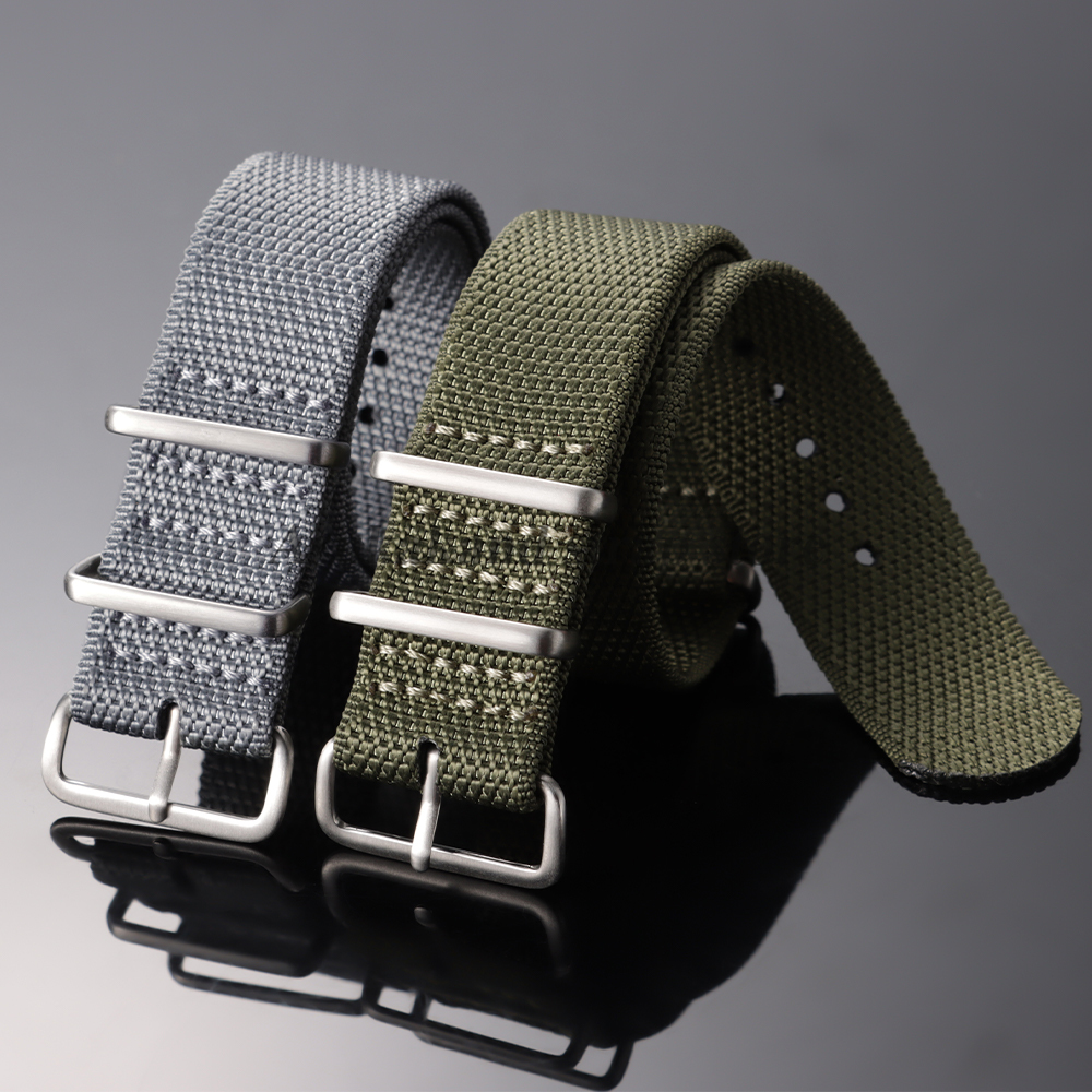 Ribbed Nylon Watch Strap 20mm  - Omega Watches Smartwatch incelemesi ve fiyatı
