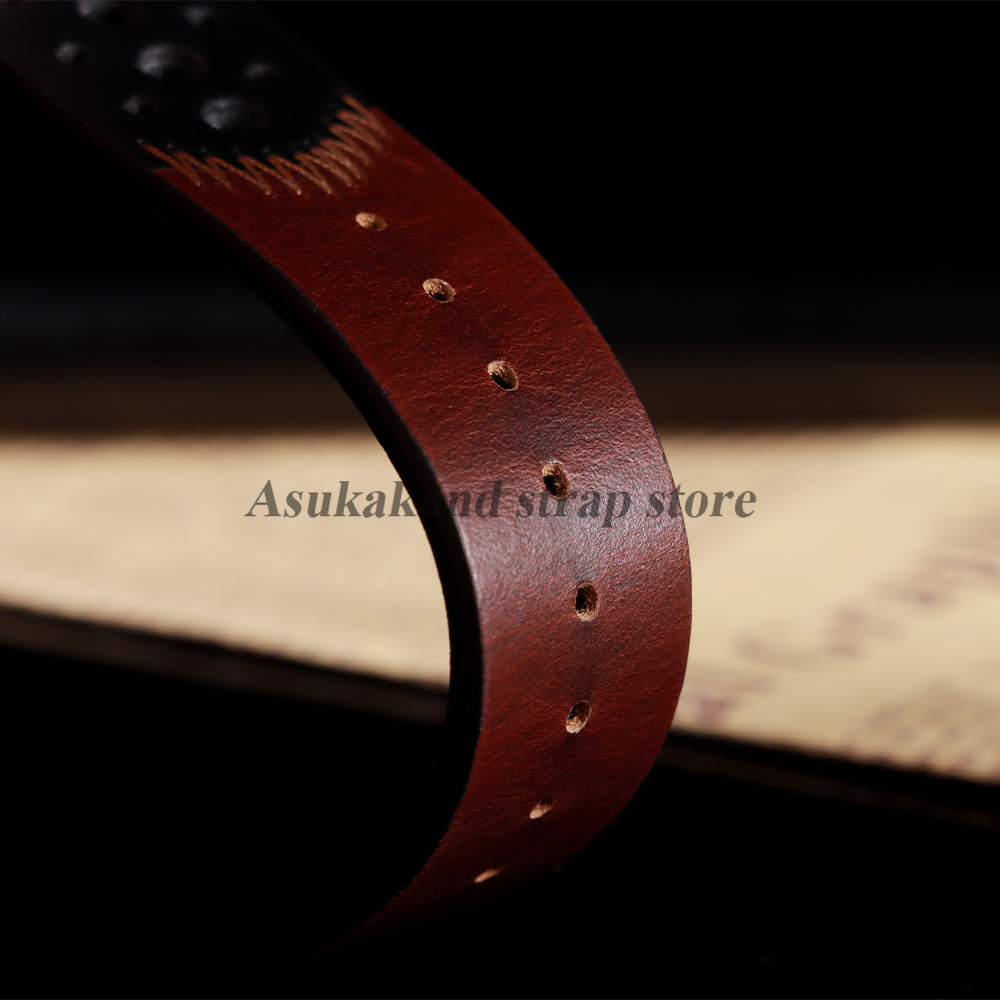 New Oil wax Leather Watch Stra - Omega Watches Smartwatch incelemesi ve fiyatı