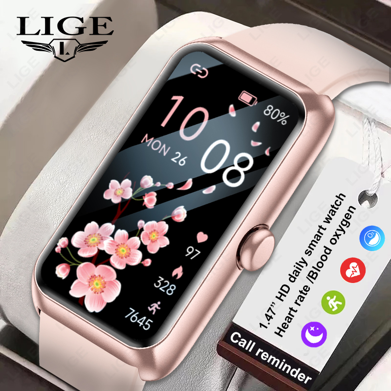 LIGE New Fashion Ladies Smart  - Smartwatch Ladies Watches For Women incelemesi ve fiyatı