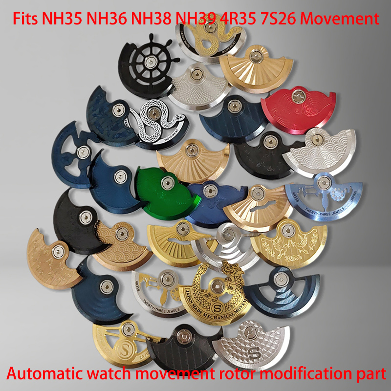 NH35 NH36 Movement Automatic O - Watch Movement Rotor incelemesi ve fiyatı