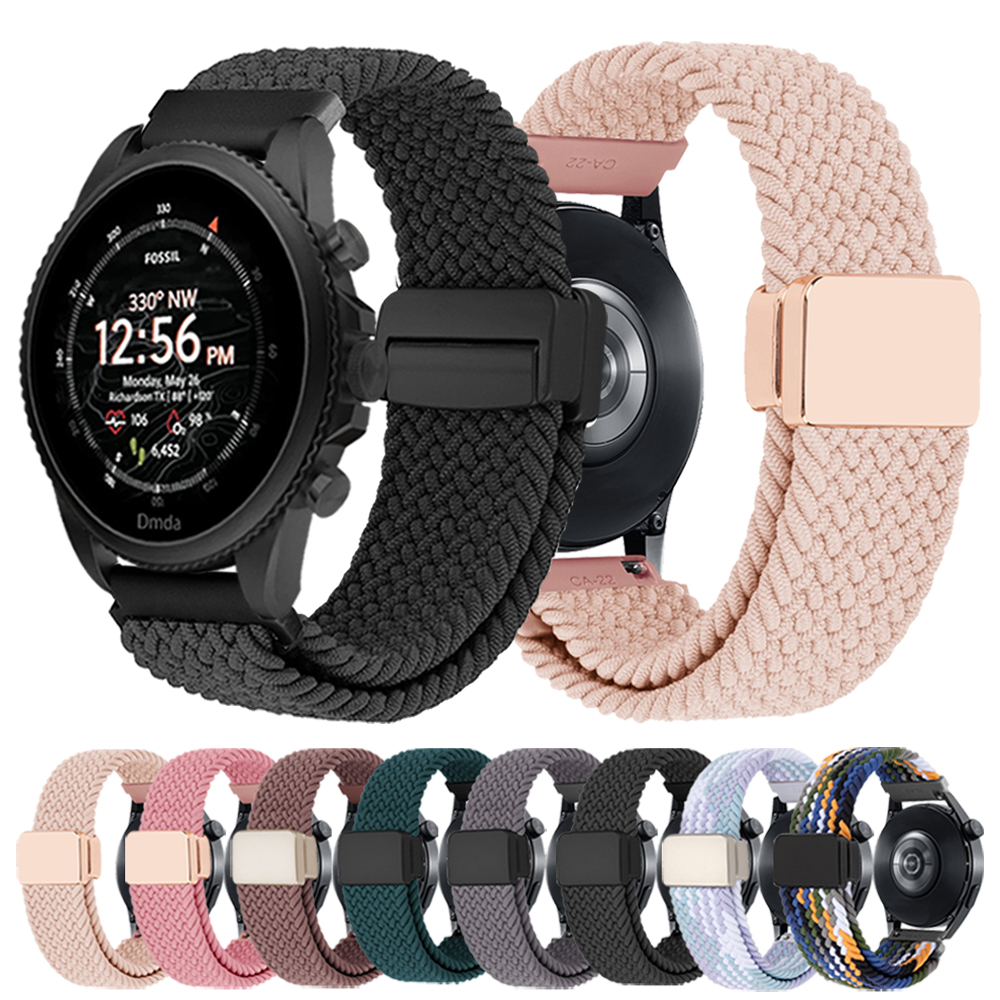 20mm 22mm Magnetic Buckle Stra - Fossil Watches Smartwatch Gen 5 incelemesi ve fiyatı