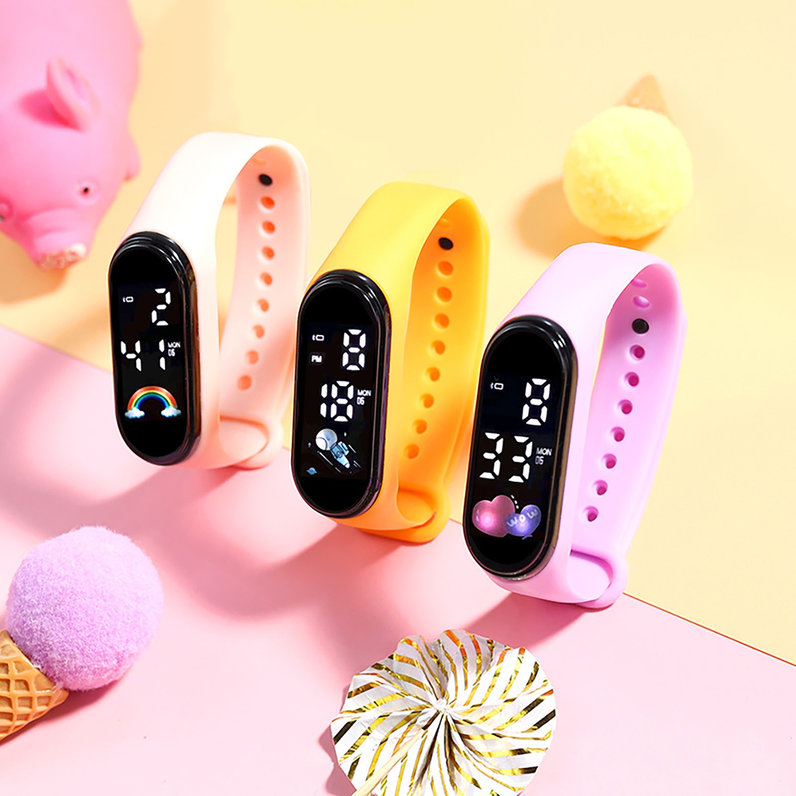 Children Watch Birthday Gift F - Smartwatch Digital Watches For Kid Girl incelemesi ve fiyatı