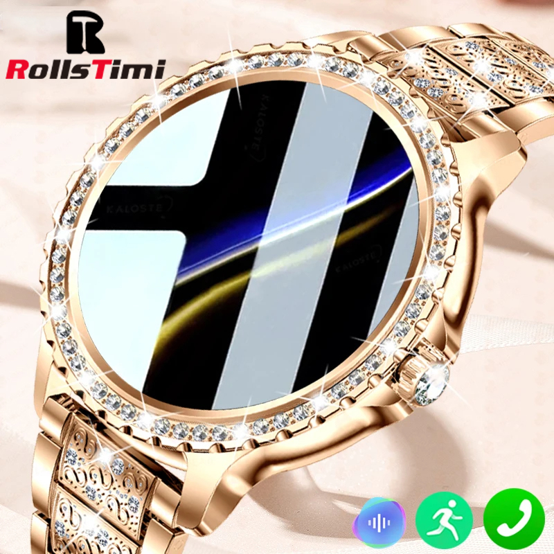 Fashion Luxury Gold Women Smar - Smartwatch Luxury Watches For Women incelemesi ve fiyatı
